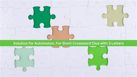 automata crossword clue|Automate .